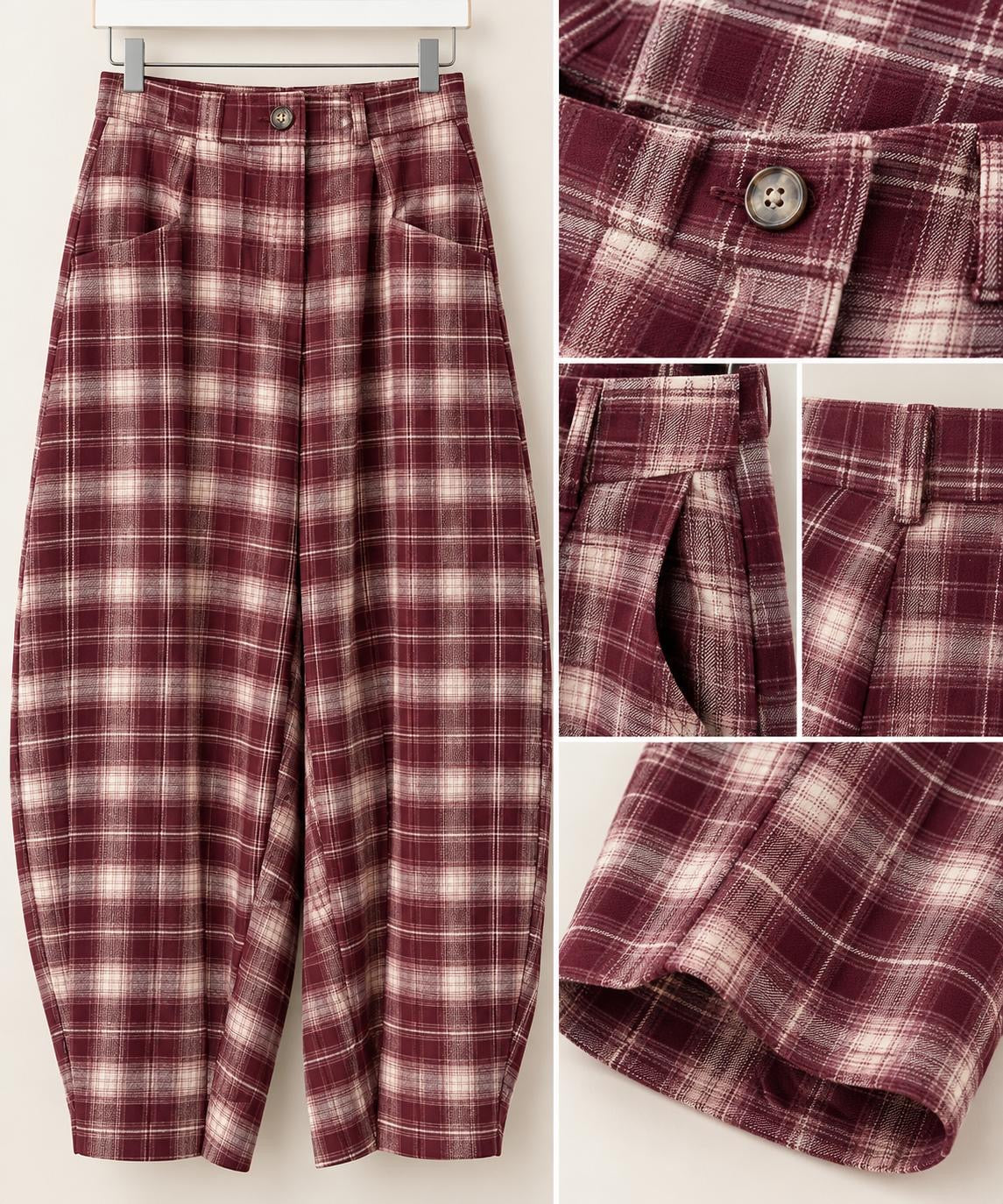 Pantalón cuadros