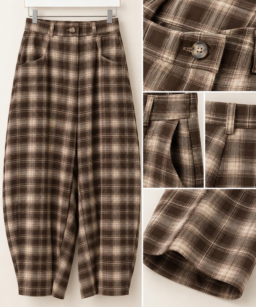 Pantalón cuadros