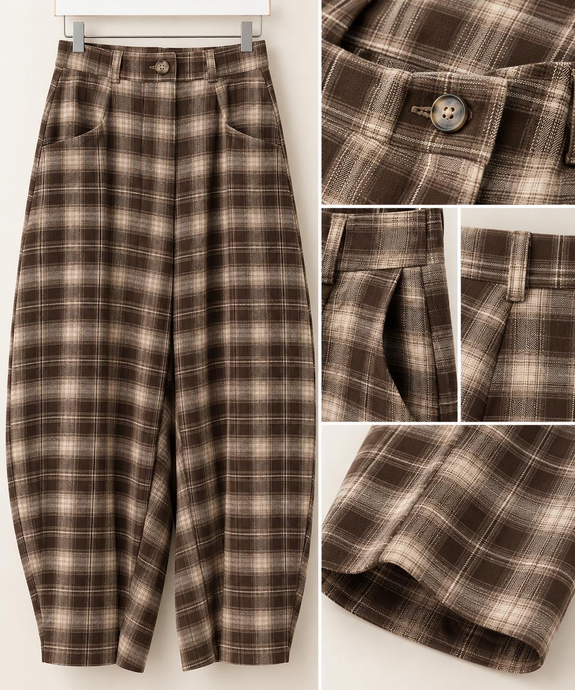 Pantalón cuadros