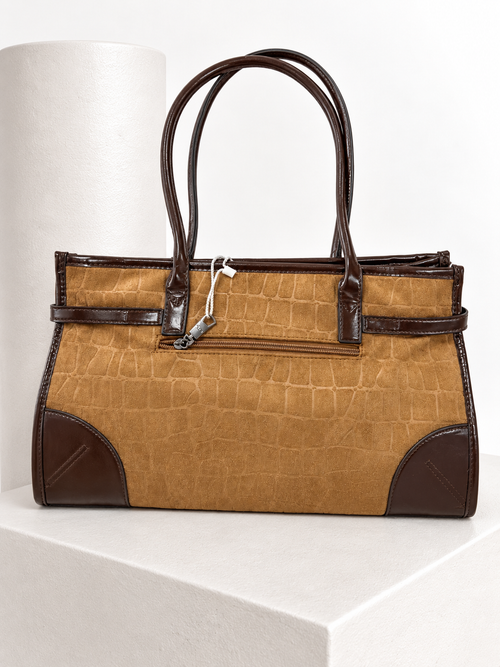 Bolso Siena Heritage – Camel & Chocolate