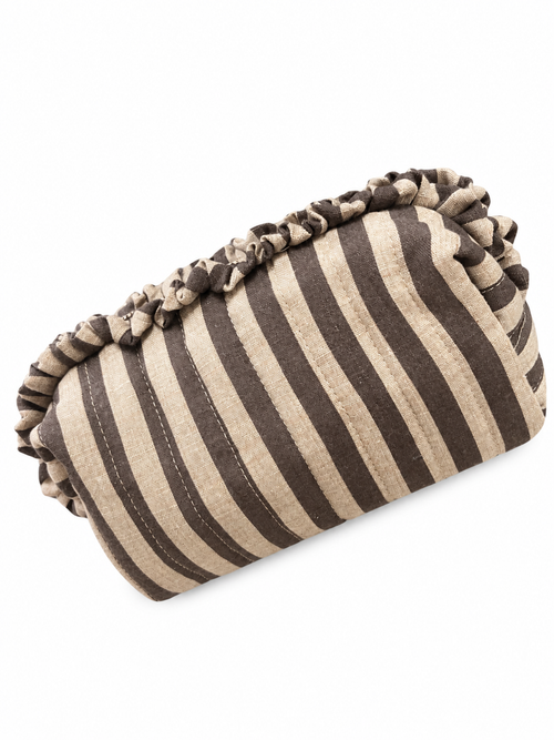 Bolso mano Riviera Stripe –