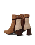 Botín Firenze Suede – Caramello