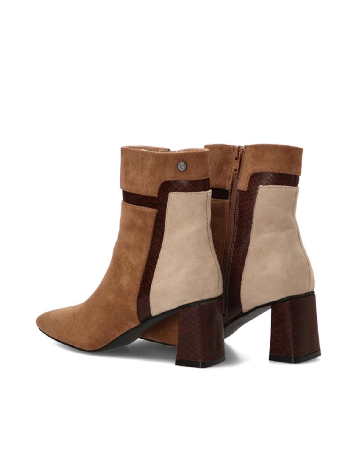 Botín Firenze Suede – Caramello