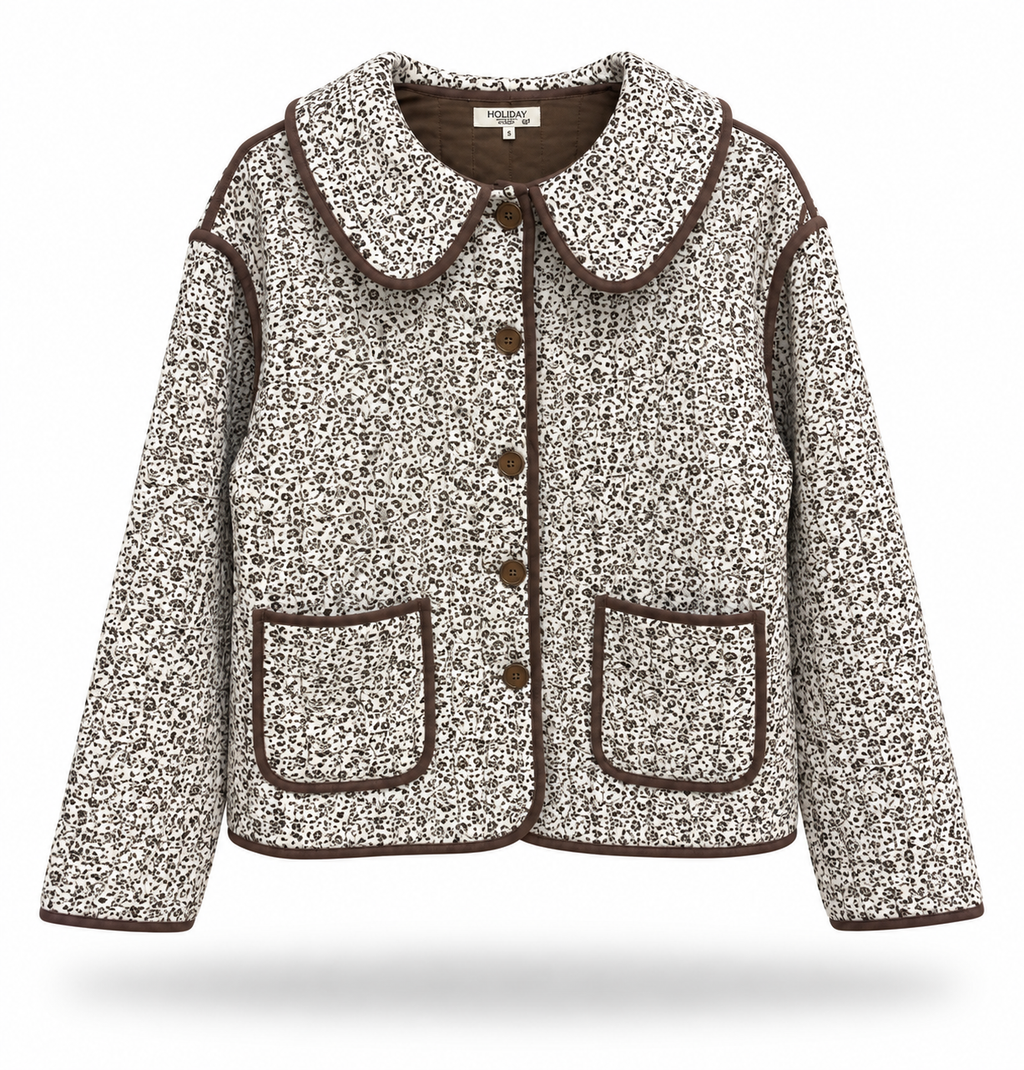 Chaqueta Firenze Bloom – Ivory Chocolate