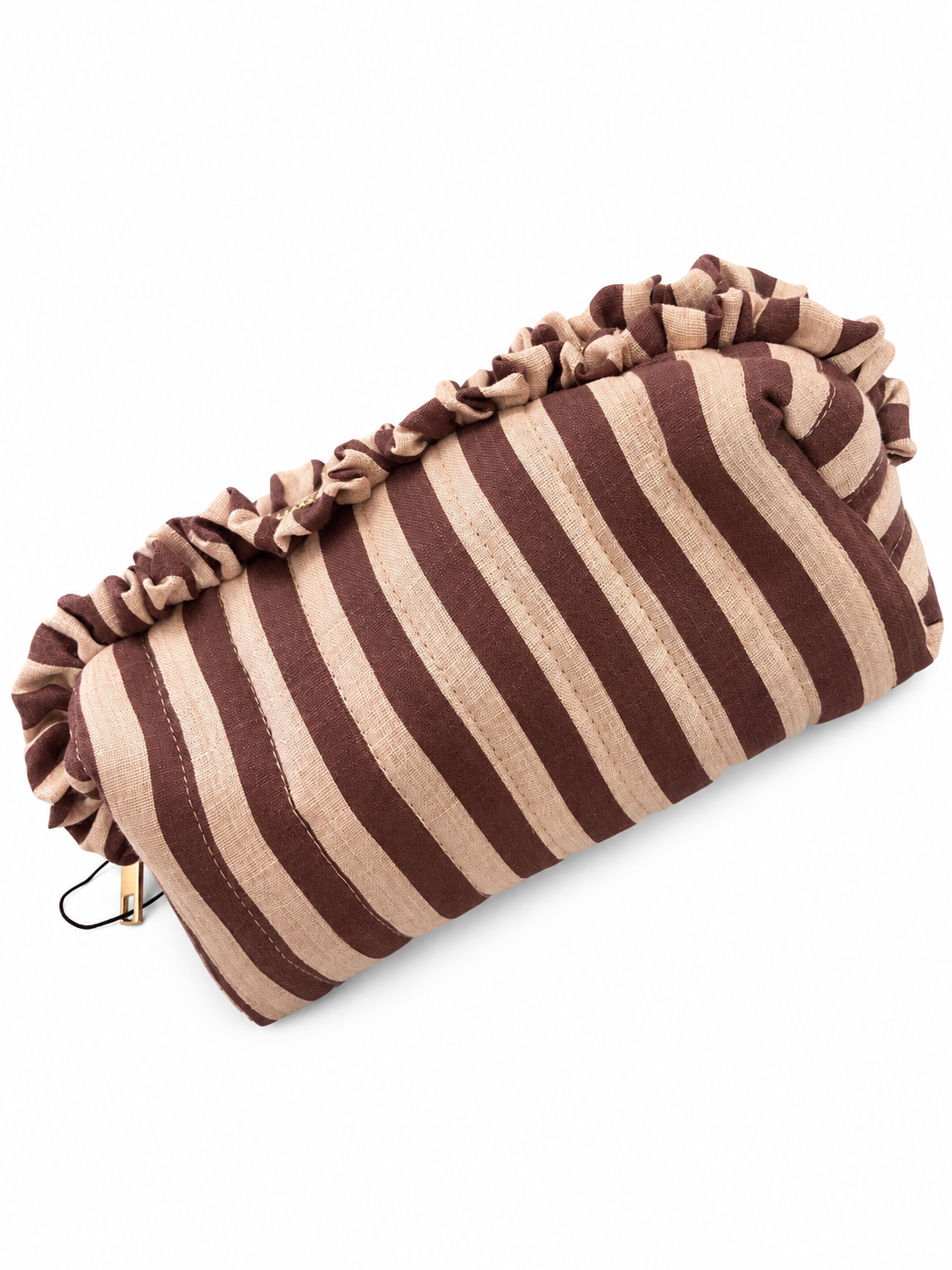 Bolso mano Riviera Stripe –