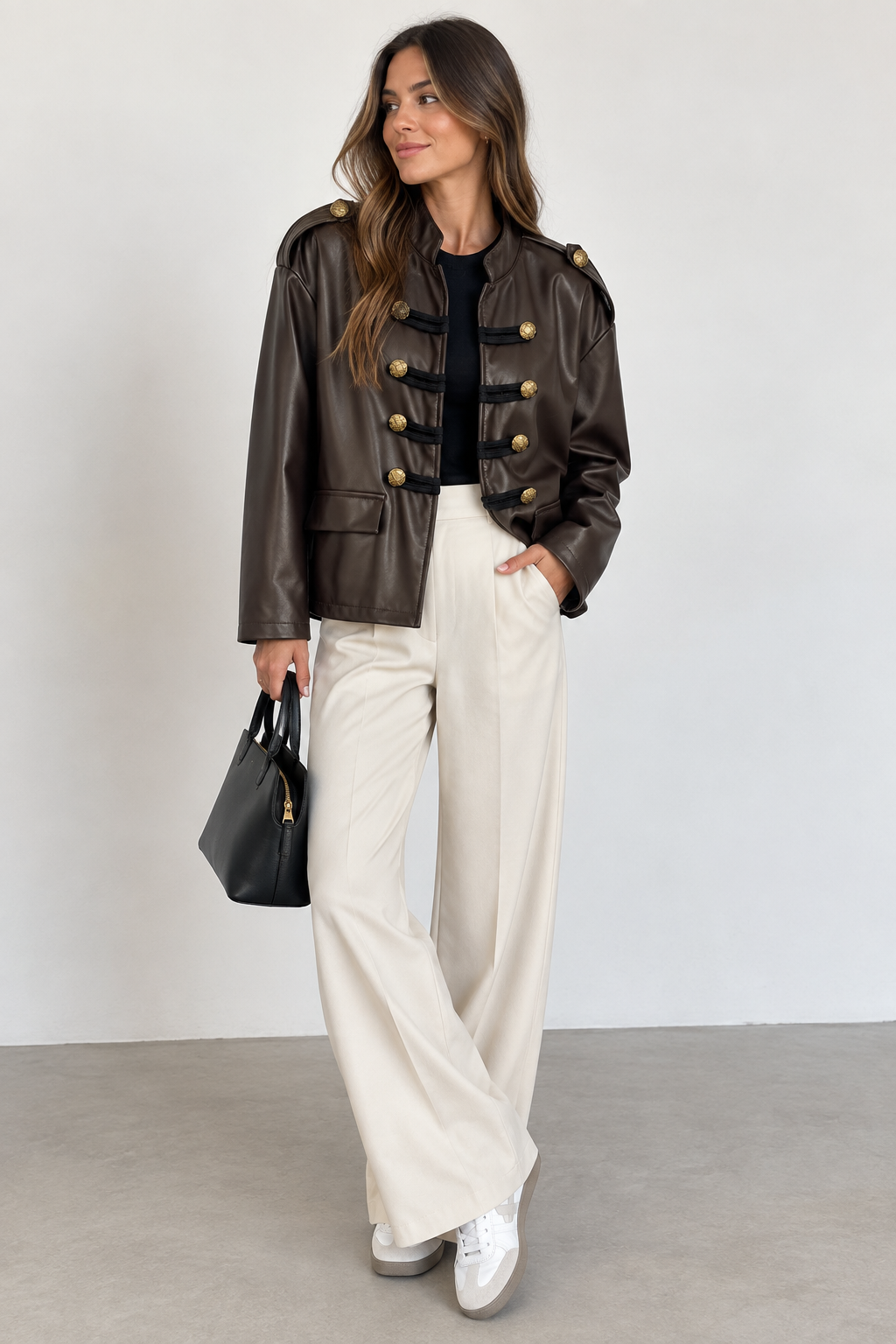 Chaqueta Napoleónica Chocolate
