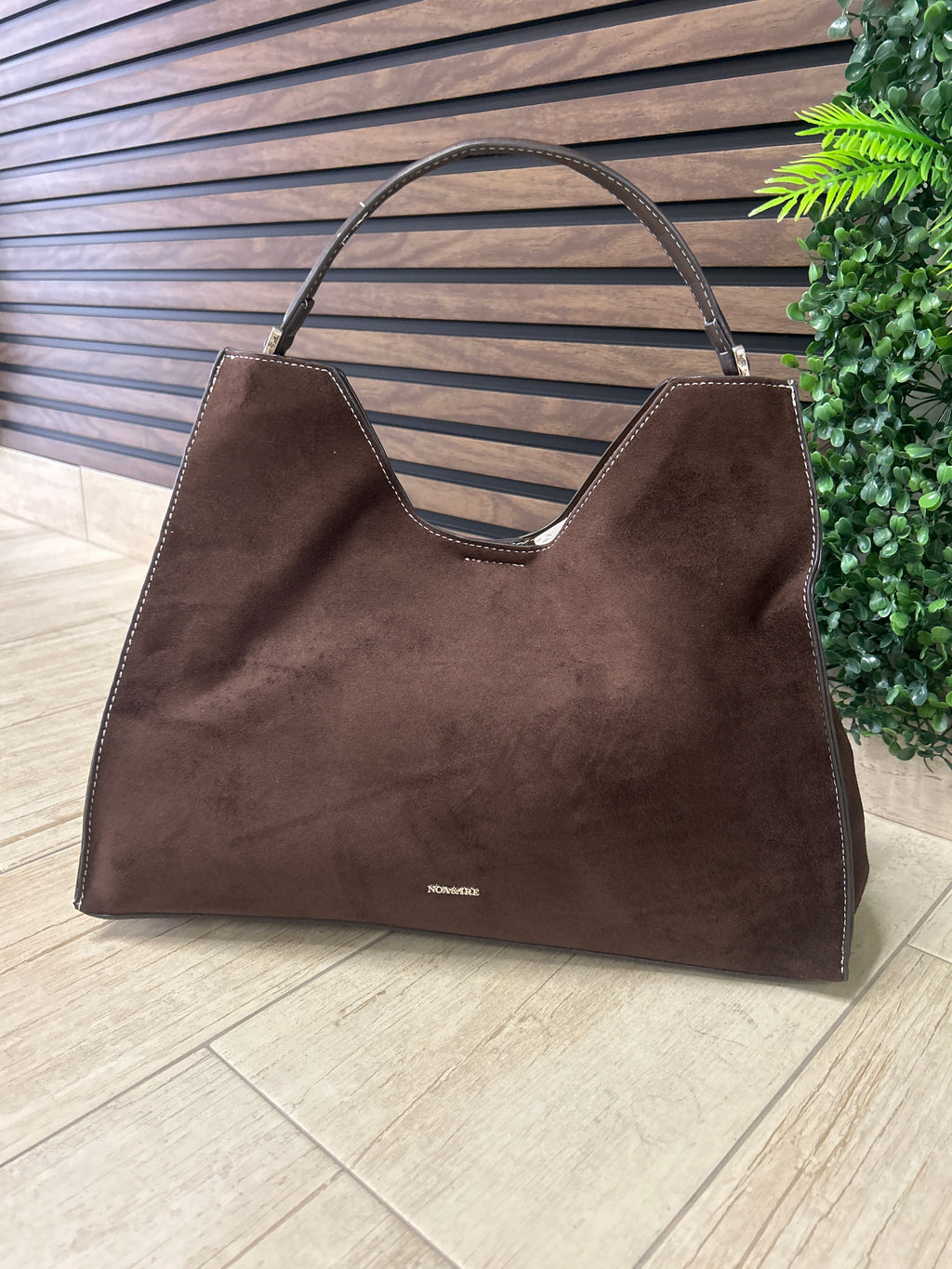 Bolso de Antelina y polipiel