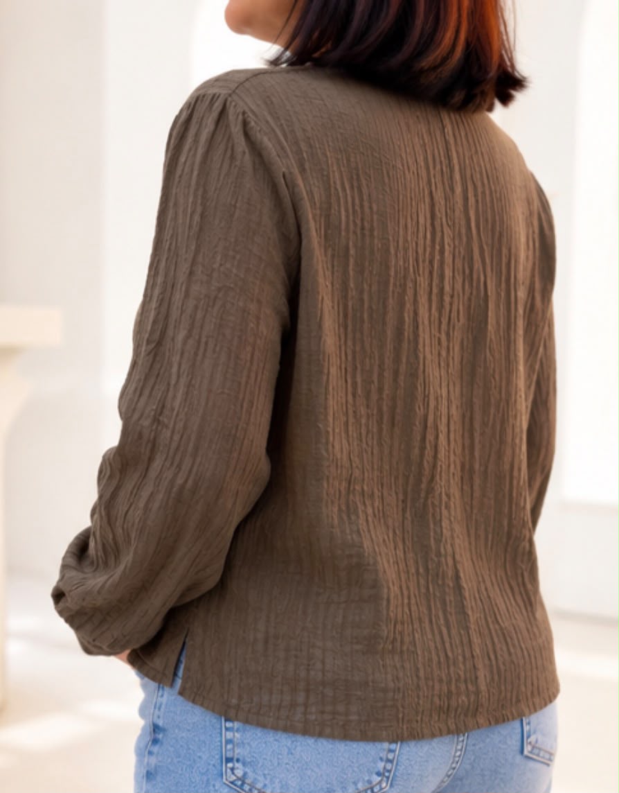 Camisa marrón