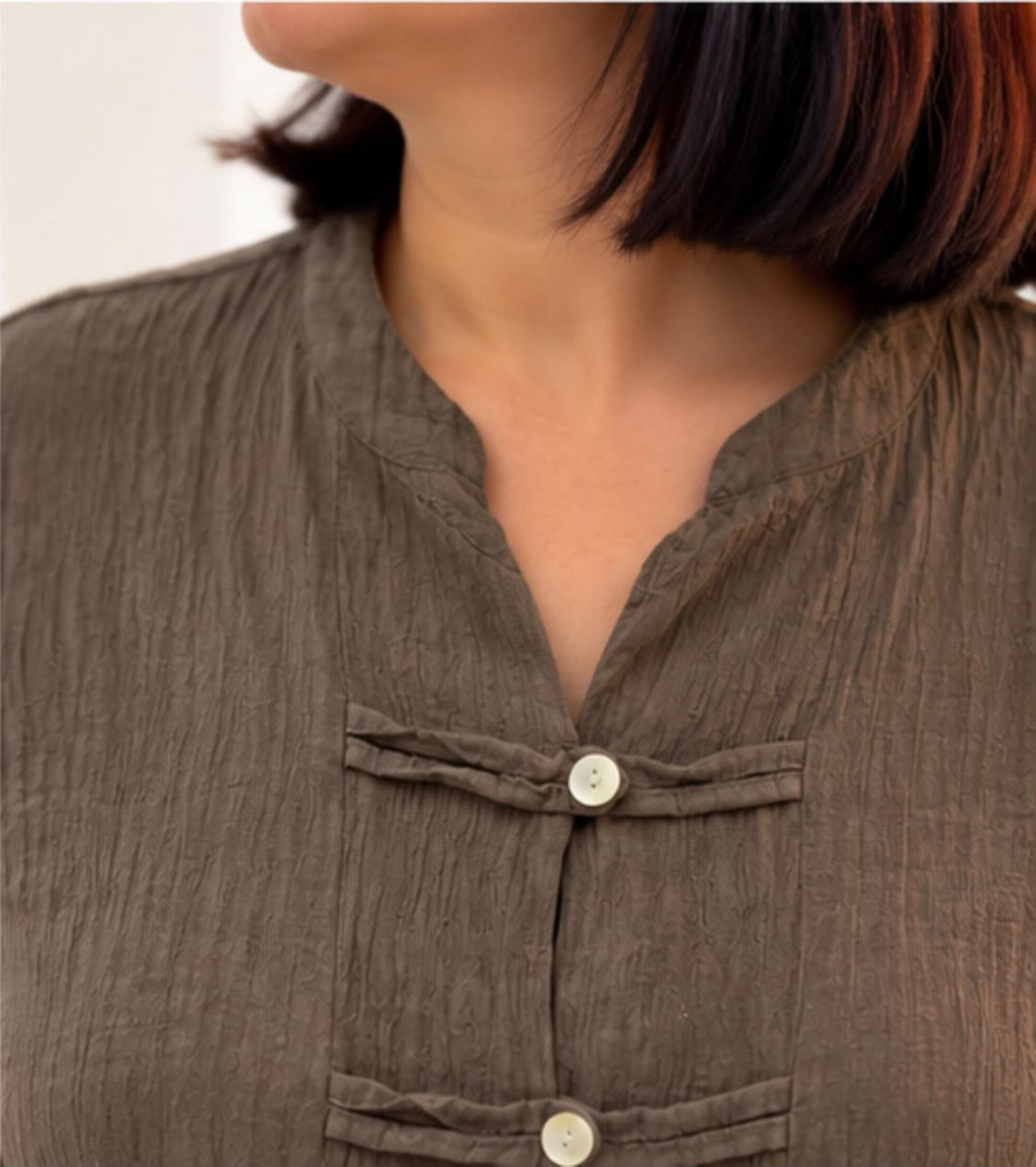 Camisa marrón