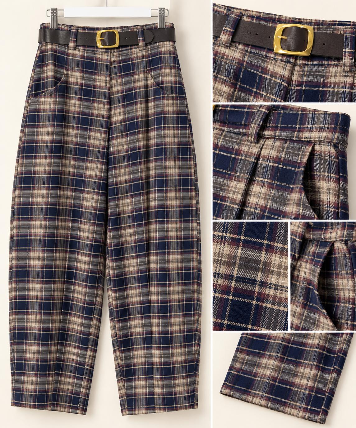 Pantalón cuadros