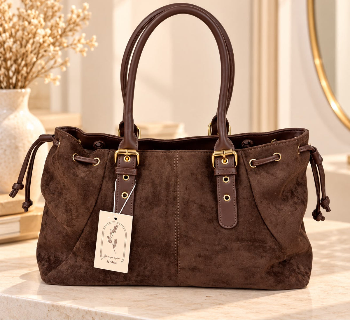 Bolso marrón