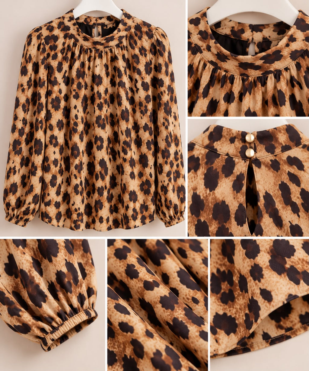 Camisa leopardo