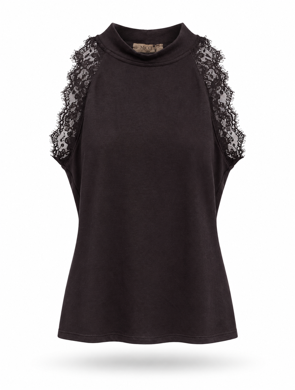 Top Bellissima con Encaje Floral