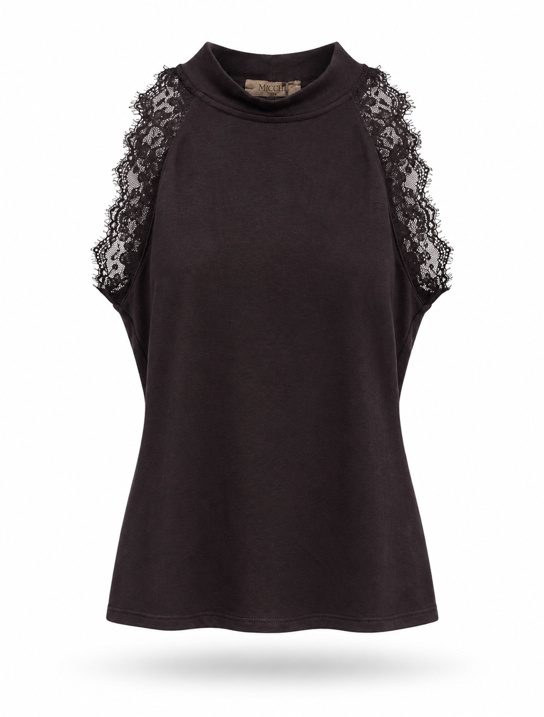 Top Bellissima con Encaje Floral