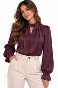 Blusa Satén
