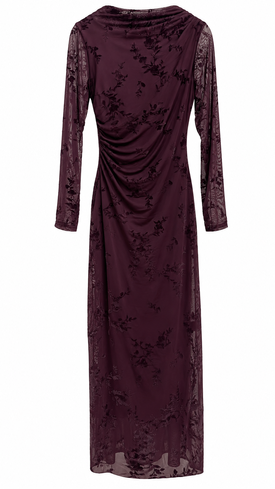 Vestido Élodie Nocturne – Ciruela